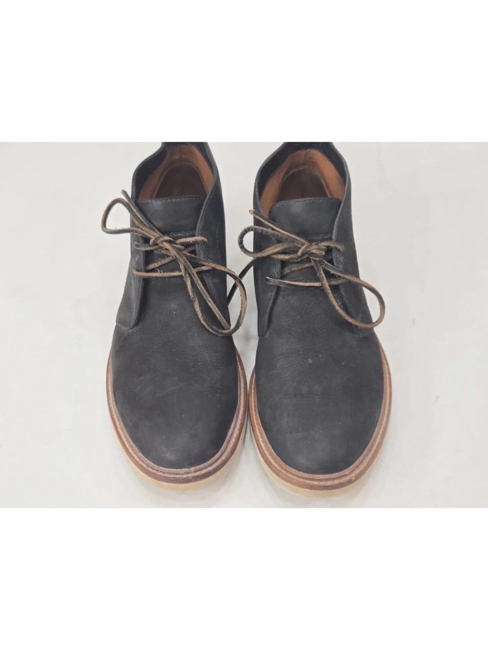 Frye Paul Chukka Boot Suede Black Size 9.5 Mens